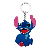 Lilo & Stitch Happy Sitting Stitch PVC keychain