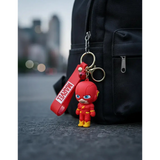 3D PVC Figure Keychain - DC Comics - Chibi Flash Standing