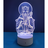 3D LED Night Light - Earth God