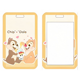 ID Card Badge Holder - Mickey & Friends - Chip 'n' Dale Sharing Ice Cream
