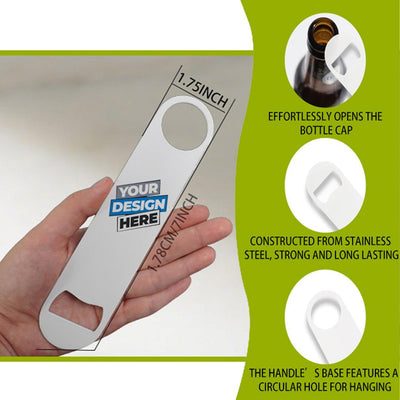 Custom Stainless Steel Bottle Opener