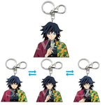 3D Lenticular Keychain - Demon Slayer - Tomioka Giyu