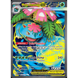Card Keychain - Pokémon - Mega Venusaur EX Secret Rare, Mega Evolution
