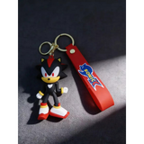3D PVC Figure Keychain - Sonic the Hedgehog - Shadow