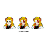 3D Lenticular Sticker - Demon Slayer - Kyojuro Rengoku Three Forms