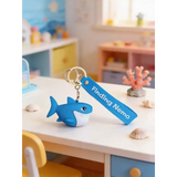 3D PVC Figure Keychain - Disney/Pixar - Bruce The Shark From Finding Nemo