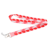Lanyard - Pink and Red Hearts
