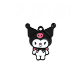 Bracelet Charm - Sanrio - Kuromi standing front pose