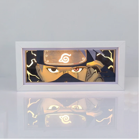 3D Paper Carving Light Lamp - Naruto - Kakashi Hatake