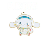 Bracelet Charm - Sanrio - Cinnamoroll astronaut in spaceship