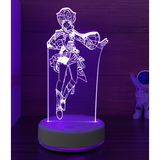 3D LED Night Light - Genshin Impact - Xiangling