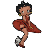 Betty Boop Flying Skirt Pose PVC keychain