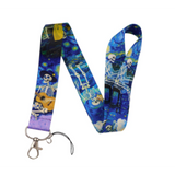 Lanyard - Skeletons Playing Music in a Starry Night