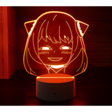 3D LED Night Light - Spy x Family - Anya Forger Head