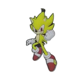 Sonic Super PVC keychain