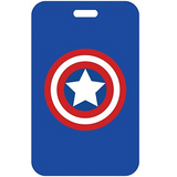 ID Card Badge Holder - Marvel - Captain America Shield Logo Blue