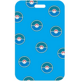 ID Card Badge Holder - Pokémon - Poké Ball night/water pattern