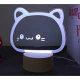 3D LED Night Light - Cat (2)