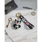 3D PVC Figure Keychain - Batman - Chibi Dazed Bucktooth