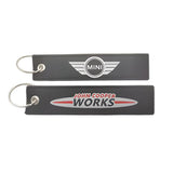 Embroidery Keychain - Auto Brands - Mini John Cooper Works