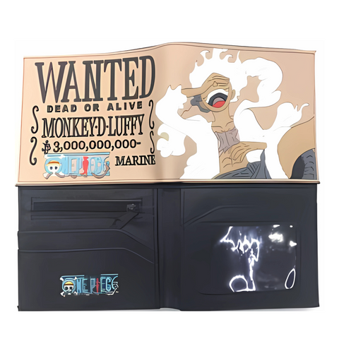 Short Wallet - One Piece - Wanted Luffy Gear 5