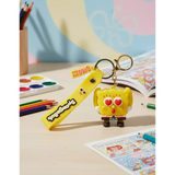 3D PVC Figure Keychain - SpongeBob SquarePants - Spongebob Heart Eyes