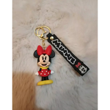 3D PVC Figure Keychain - Mickey and Friends - Minnie Mouse Classic Standing