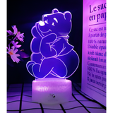 3D LED Night Light - Winnie the Pooh - Winnie the Pooh