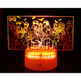 3D LED Night Light - Haikyuu!! - Group Photo