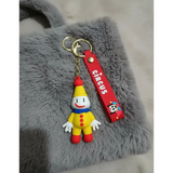 3D PVC Figure Keychain - El Asombroso Circo Digital - Gangle Comedy Mask