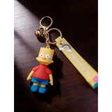 3D PVC Figure Keychain - The Simpsons - Bart Simpson 3D Figure