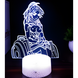 3D LED Night Light - Guilty Crown - Ayase Shinomiya
