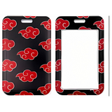 ID Card Badge Holder - Naruto - Akatsuki Clouds