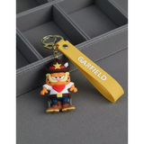 3D PVC Figure Keychain - Garfield - Sheriff Outfit