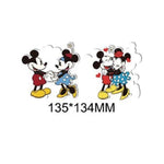 3D Lenticular Sticker - Disney - Minni & Mickey Mouse Classic