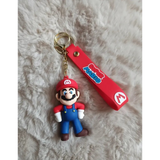 3D PVC Figure Keychain - Super Mario - Mario Hands On Hips
