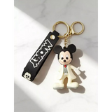 3D PVC Figure Keychain - Mickey & Friends - Mickey Mouse In A Cream Suit