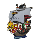 One Piece Thousand Sunny Ship PVC keychain