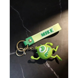 3D PVC Figure Keychain - Monsters Inc - Mike Wazowski Scaring