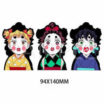 3D Lenticular Sticker - Demon Slayer - Tanjiro, Zenitsu & Inosuke