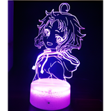 3D LED Night Light - Mushoku Tensei - Sylphiette Greyrat