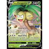Card Keychain - Pokémon - Alolan Exeggutor V Pokemon GO promo SWSH225