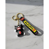 3D PVC Figure Keychain - Poppy Playtime - Catnap Running Wide Mouth