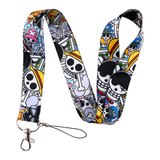 Lanyard - One Piece - One Piece (Straw Hat Pirates Jolly Roger and Tony Tony Chopper)