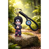3D PVC Figure Keychain - Naruto - Itachi Uchiha Chibi Figure