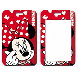 ID Card Badge Holder - Mickey & Friends - Minnie Mouse Red Polka Dot Bow (Style 3)