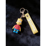 3D PVC Figure Keychain - The Simpsons - Bart Simpson Standing