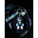 3D PVC Figure Keychain - Sonic the Hedgehog - Werehog Sonic Standing