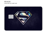 Credit Card Skin Sticker - Superman Holographic