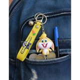 3D PVC Figure Keychain - Looney Tunes - Chibi Lola Bunny Sitting